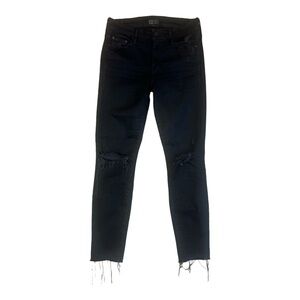 MOTHER Women's Skinny Jeans - Black